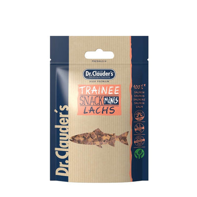 Dr.Clauder’s Trainee Snack Minis, salmón para perros y gatos · empaque de 50 g