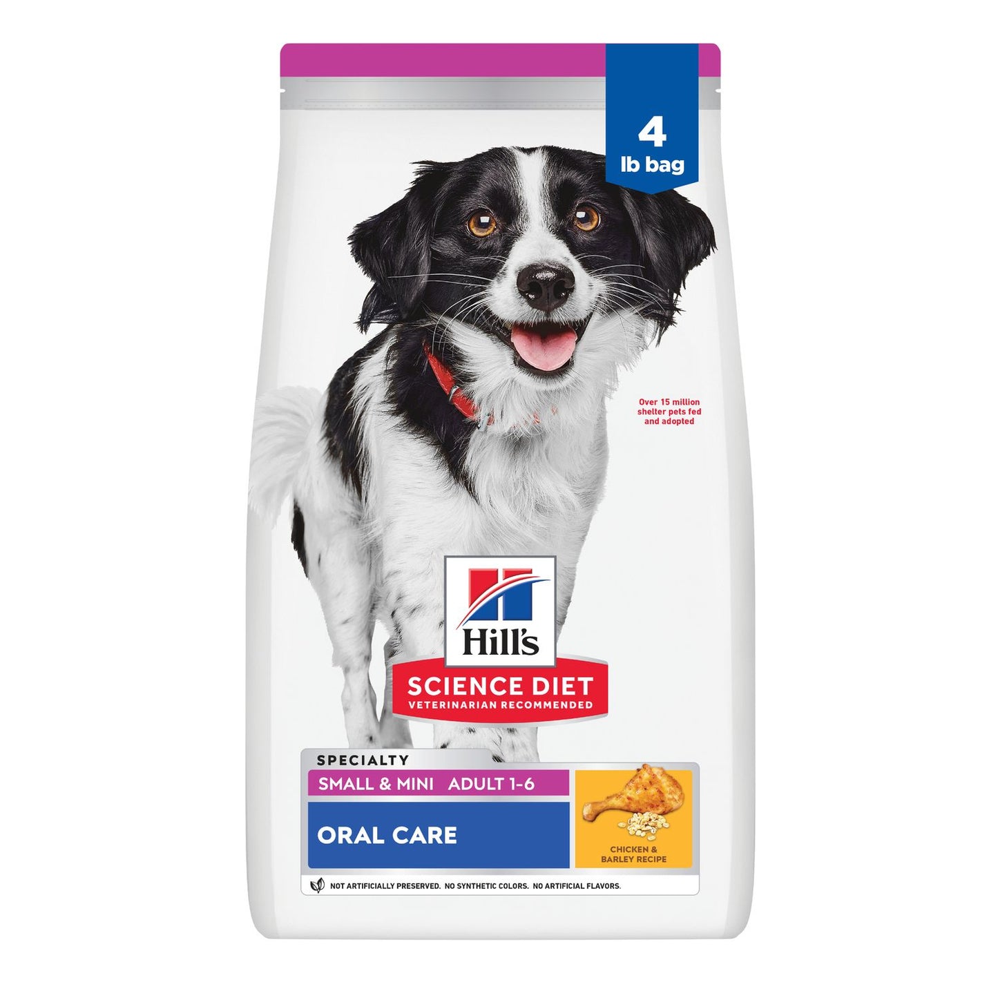 Hill's Science Diet | Alimento seco para perros adultos de razas pequeñas y miniatura Adult Oral Care Small & Mini