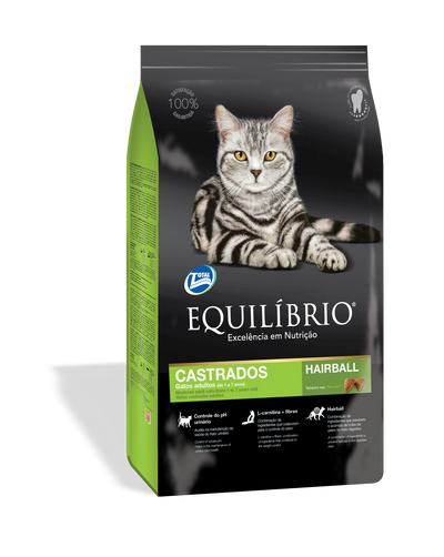 Equilibrio | Alimento seco para gatos esterilizados Castrados All Breeds