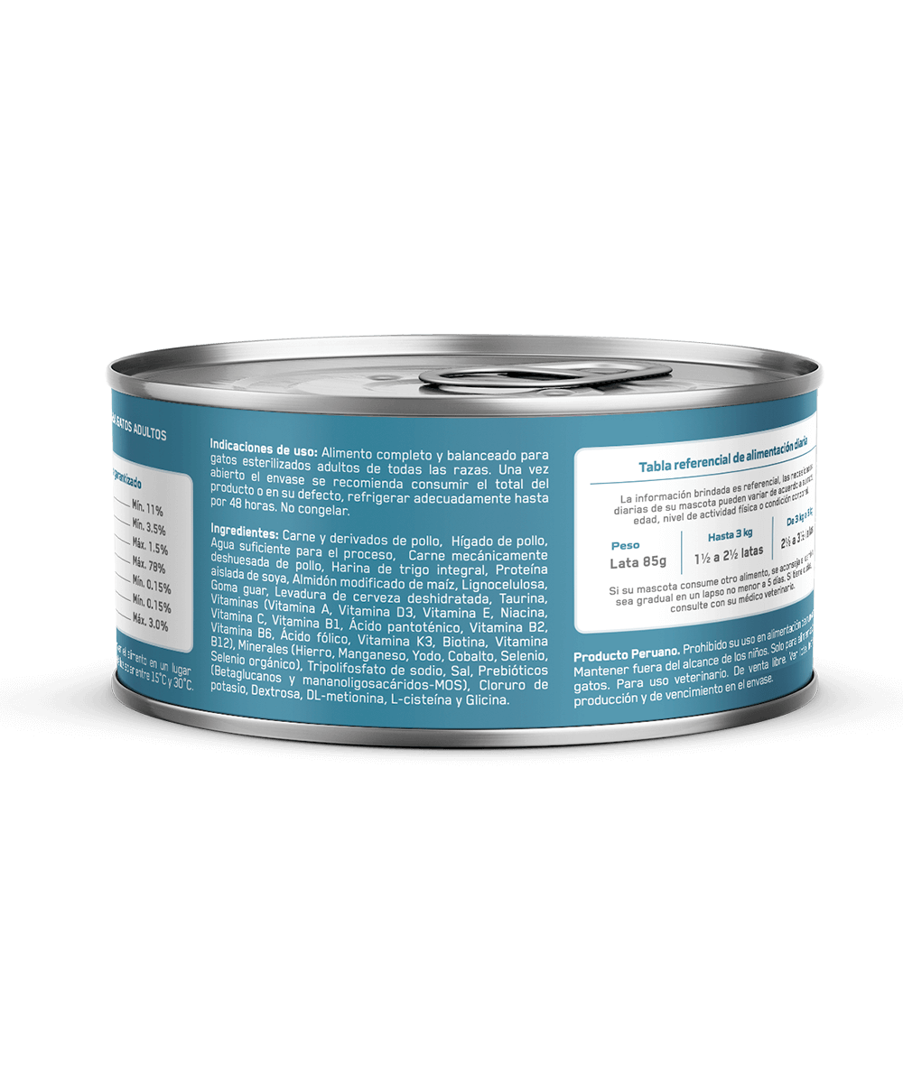 Canbo | CAT PATE ESTERILIZADOS AD