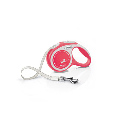 Flexi New Comfort XS, cinta de 3 m, rojo
