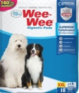 Four Paws Wee-Wee Gigantic, 18 empapadores · envase frontal (diseño anterior)
