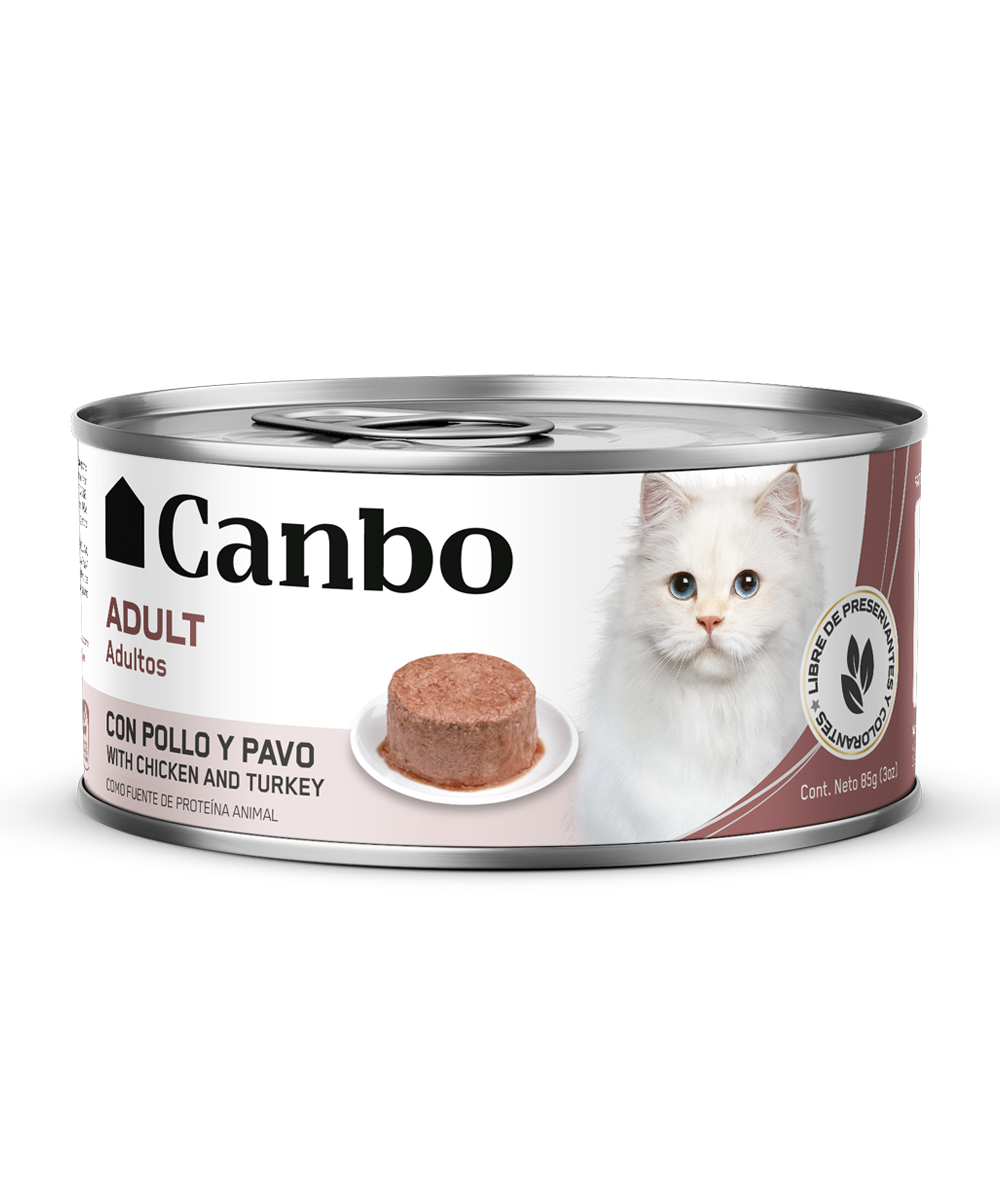 Canbo | CAT PATE POLLO Y PAVO AD