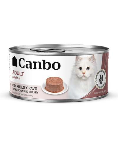 Canbo | CAT PATE POLLO Y PAVO AD