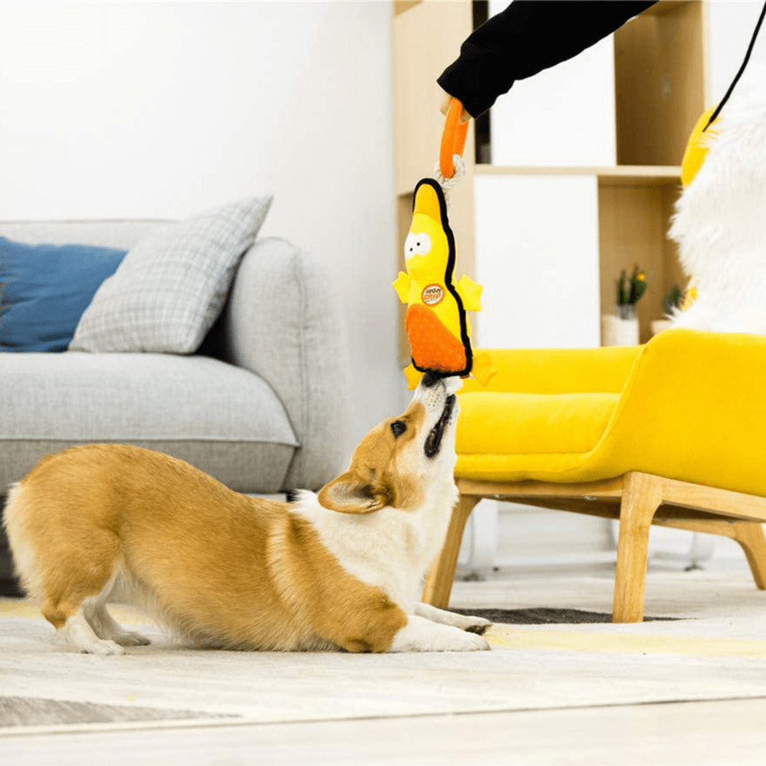GiGwi | Juguete para perros IRON GRIP SPECIAL cuerda PATO amarillo — vista alternativa