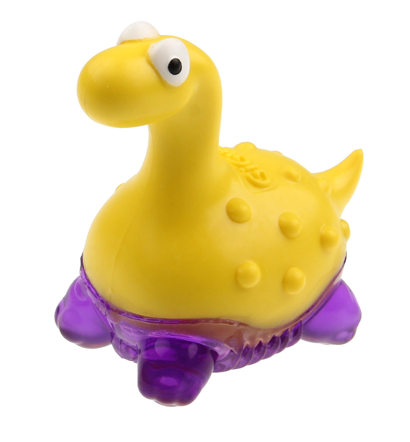 GiGwi | Juguete para perros Juguete cachorro 'Suppa Puppa' Dinosaurio amarillo — Unidad