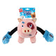 GiGwi | Juguete para perros Rock Zoo King Boxer cerdo con sonido — Unidad
