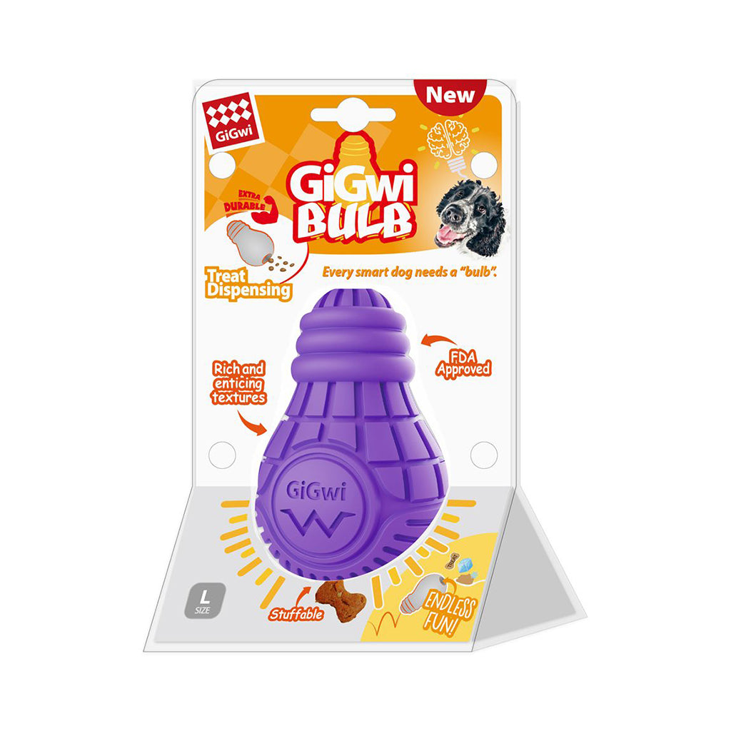 Gigwi Bulb | Dispensador de premios para perros — foto oficial GiGwi