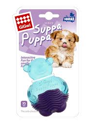 Gigwi Suppa Puppa | Juguete oso para cachorros — foto oficial GiGwi