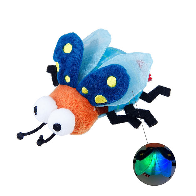 Gigwi | Juguete para gatos Luciérnaga "Shining Friends" con luz LED activada y catnip en el interior — foto oficial GiGwi