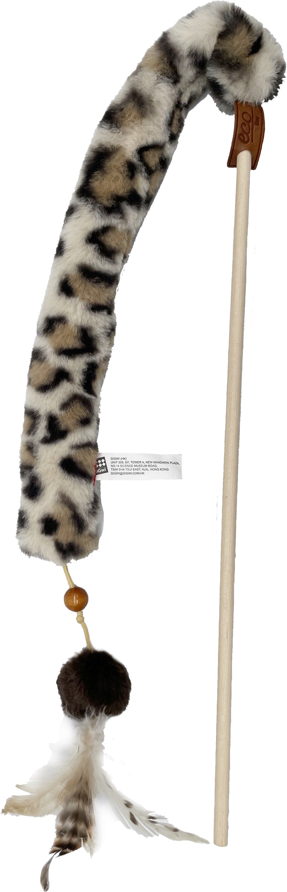 Gigwi | Juguete para gatos ECO LINE varilla con plumas VARILLA PLUMA — foto oficial GiGwi