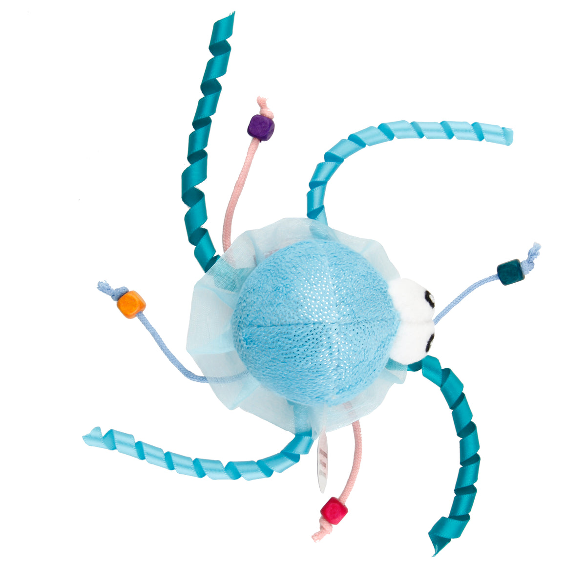 Gigwi | Juguete para gatos Medusa "Shining Friends" con luz LED activada y catnip en el interior — foto oficial GiGwi
