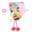 Gigwi | Juguete para gatos Finger ring pájaro rosado y azul con papel arrugado y campana dentro — foto oficial GiGwi