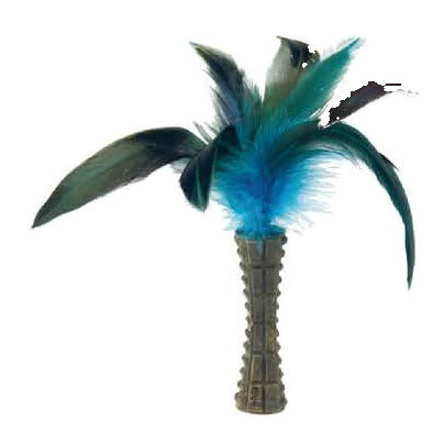 Gigwi | Juguete para gatos Catnip 'Johnny Stick' con un lado de pluma natural
