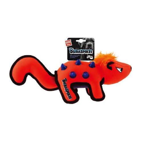 Gigwi | Juguete para perros Duraspikes extra resistente ardilla naranja