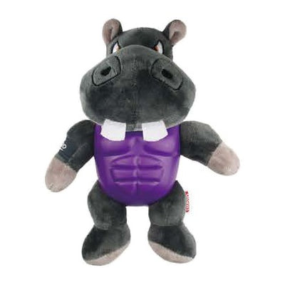 Gigwi | Juguete para perros I'm Hero Hipopótamo con sonido felpa/TPR