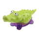 Gigwi | Juguete para perros Juguete cachorro 'Suppa Puppa' Cocodrilo verde/morado