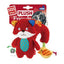 Gigwi Plush Friendz | Juguete ardilla de felpa con papel crujiente para perros