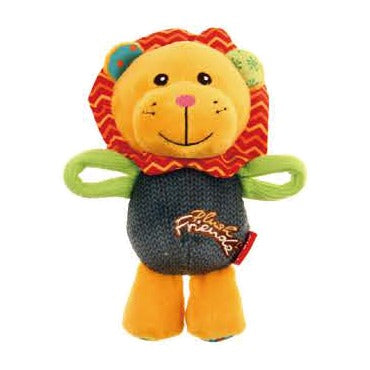 Gigwi Plush Friendz | Juguete león de felpa para perros