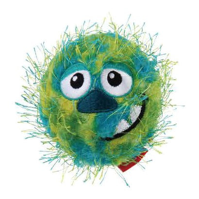 Gigwi Plush Friendz | Pelota de felpa con núcleo de espuma y sonido para perros
