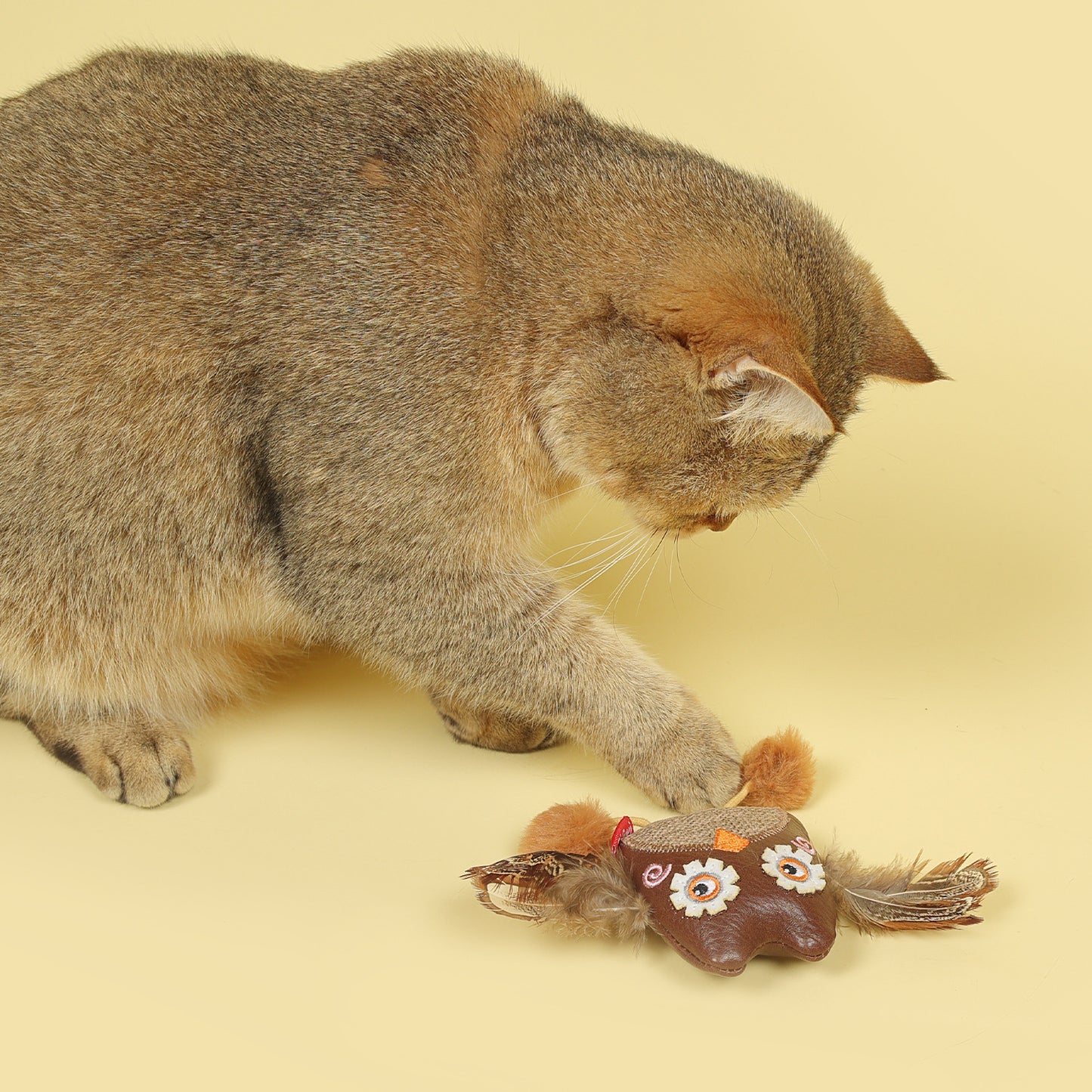 GiGwi | Juguete para gatos búho SILVERVINE ECO LINE — imagen oficial adicional