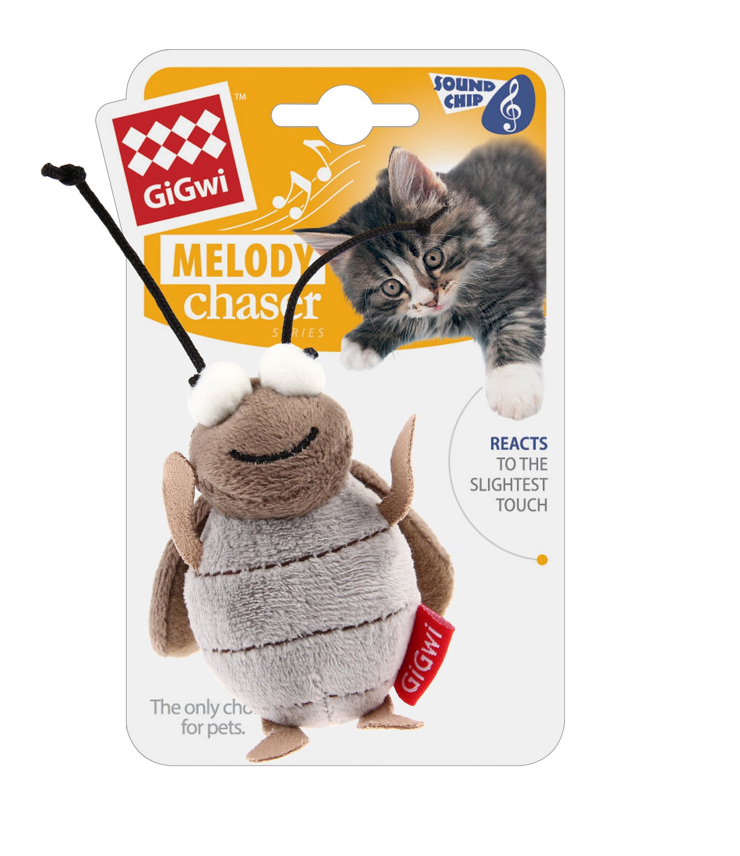 GiGwi | Juguete para gatos Melody Chaser Grillo — imagen oficial principal