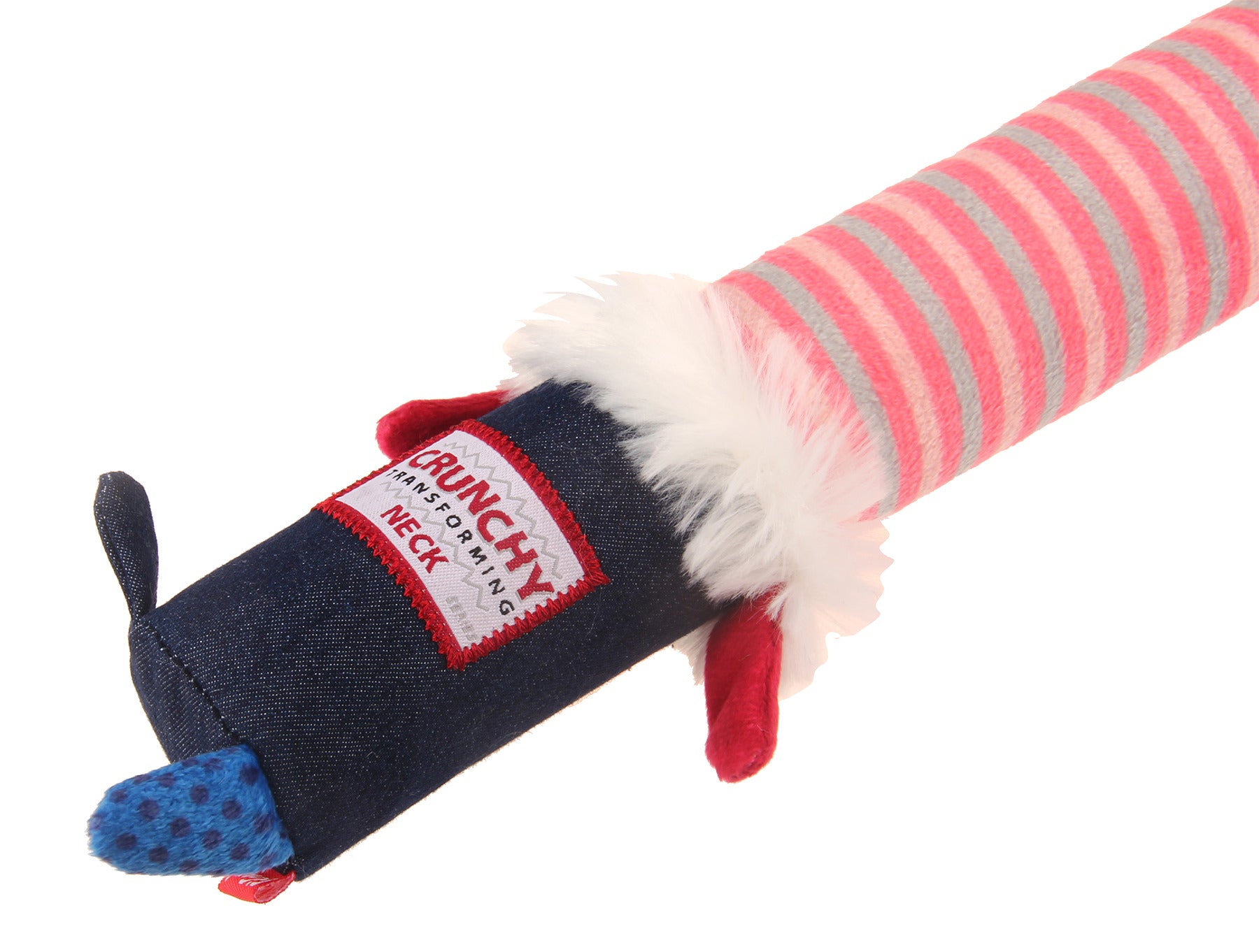 GiGwi | Juguete para perros Crunchy Neck 'felpa Friendz' conejo S con sonido — imagen oficial principal