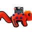 GiGwi | Juguete para perros Duraspikes extra resistente ardilla naranja — imagen oficial adicional