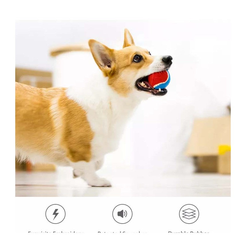 Gigwi Ball Originals | Pelotas de tenis para perros, pack de 3
