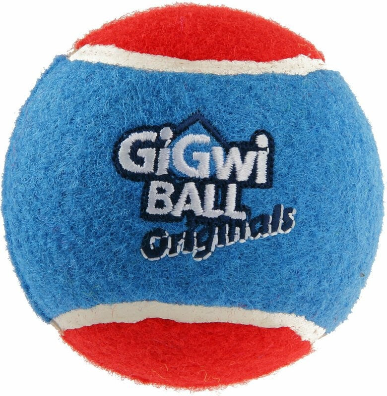 Gigwi Ball Originals | Pelotas de tenis para perros, pack de 3