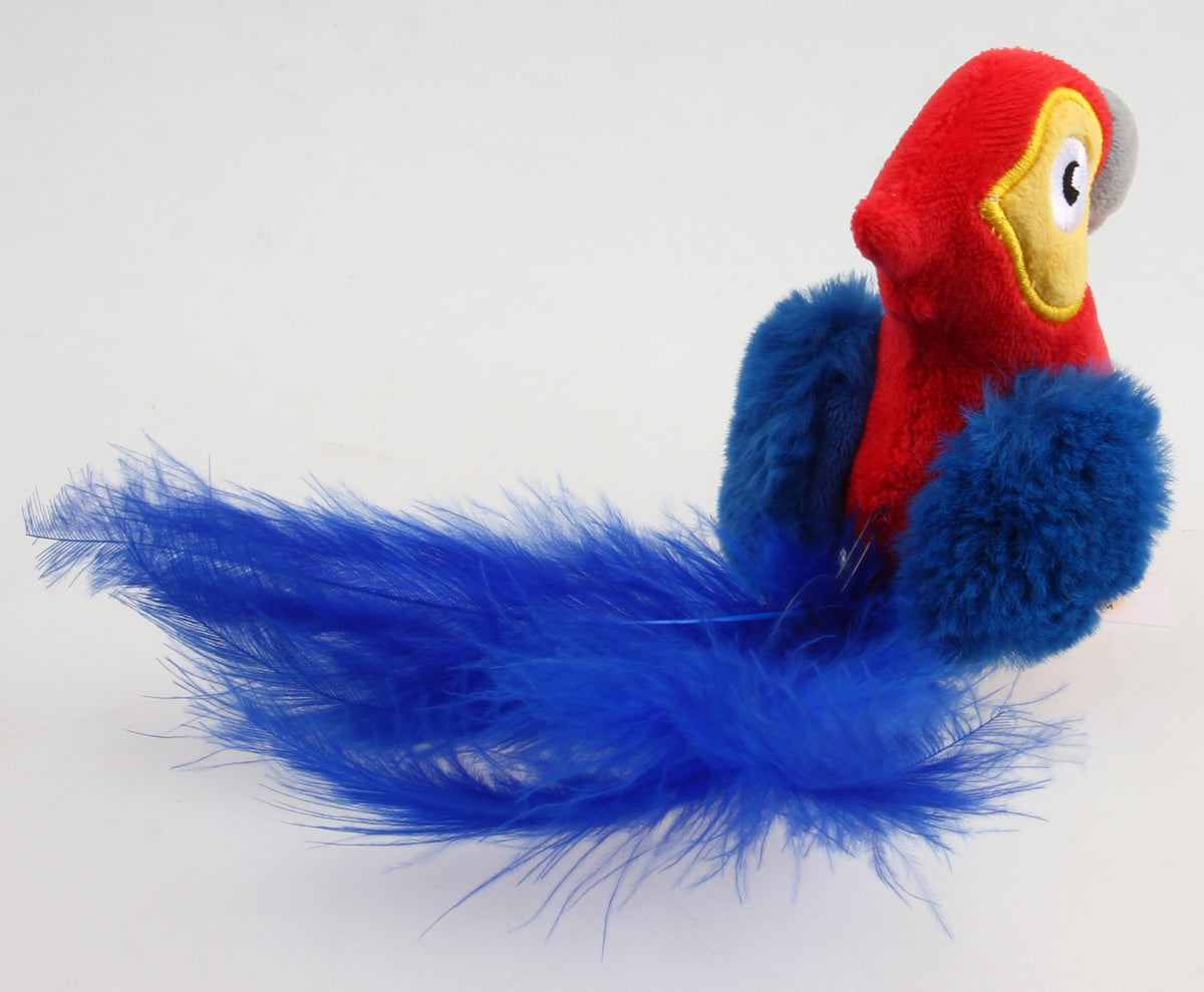 Gigwi | Juguete para gatos Loro 'Melody Chaser' con sonido que se activa con el movimiento