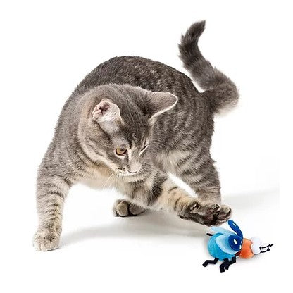 Gigwi | Juguete para gatos Luciérnaga "Shining Friends" con luz LED activada y catnip en el interior