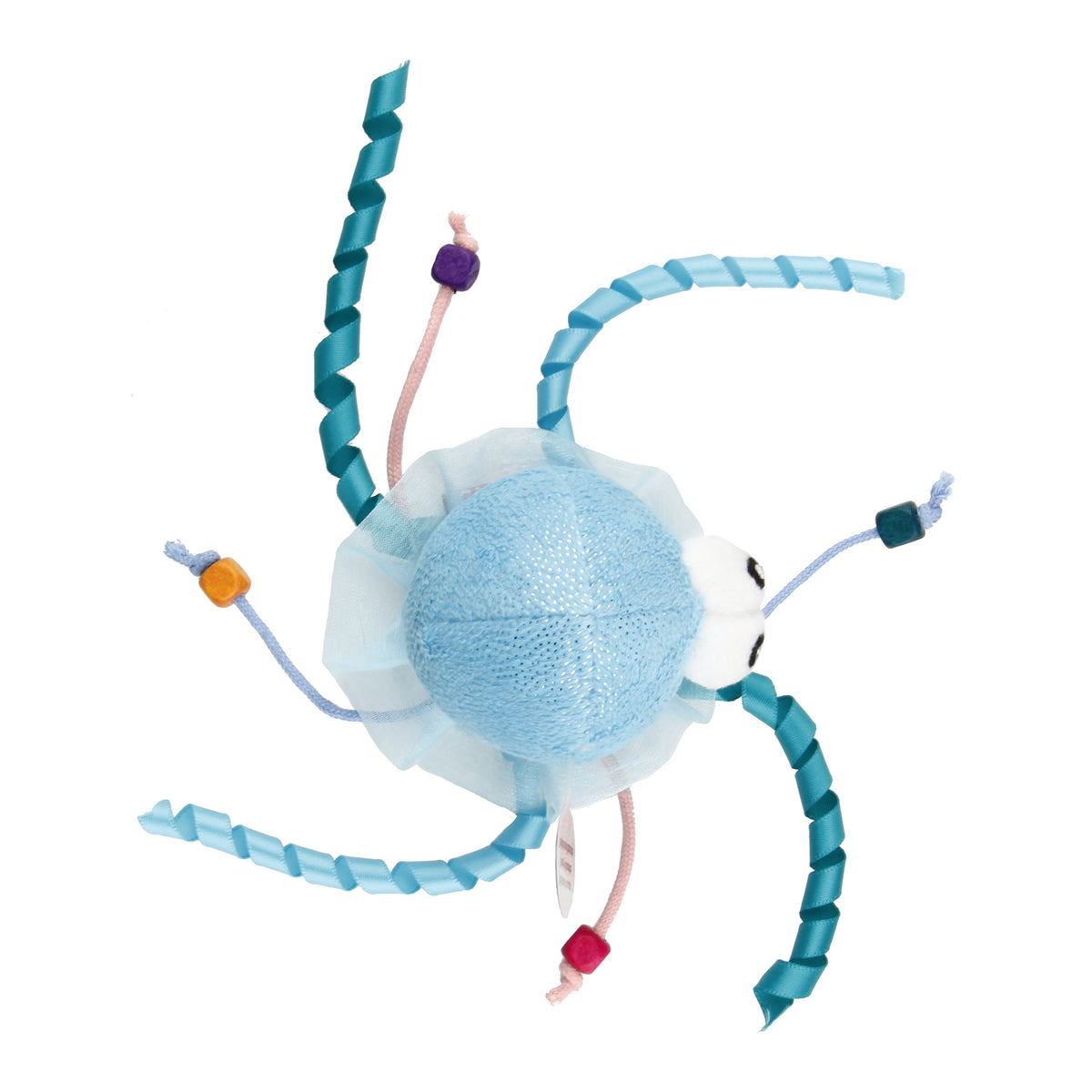 Gigwi | Juguete para gatos Medusa "Shining Friends" con luz LED activada y catnip en el interior
