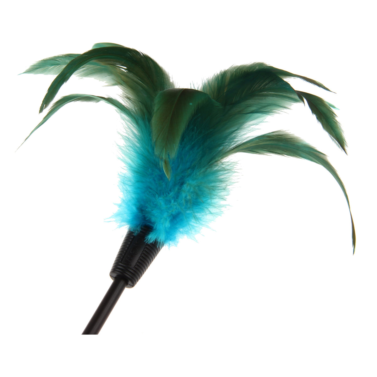 Gigwi | Juguete para gatos varilla con plumas VARILLA COLA FELPA TPR N