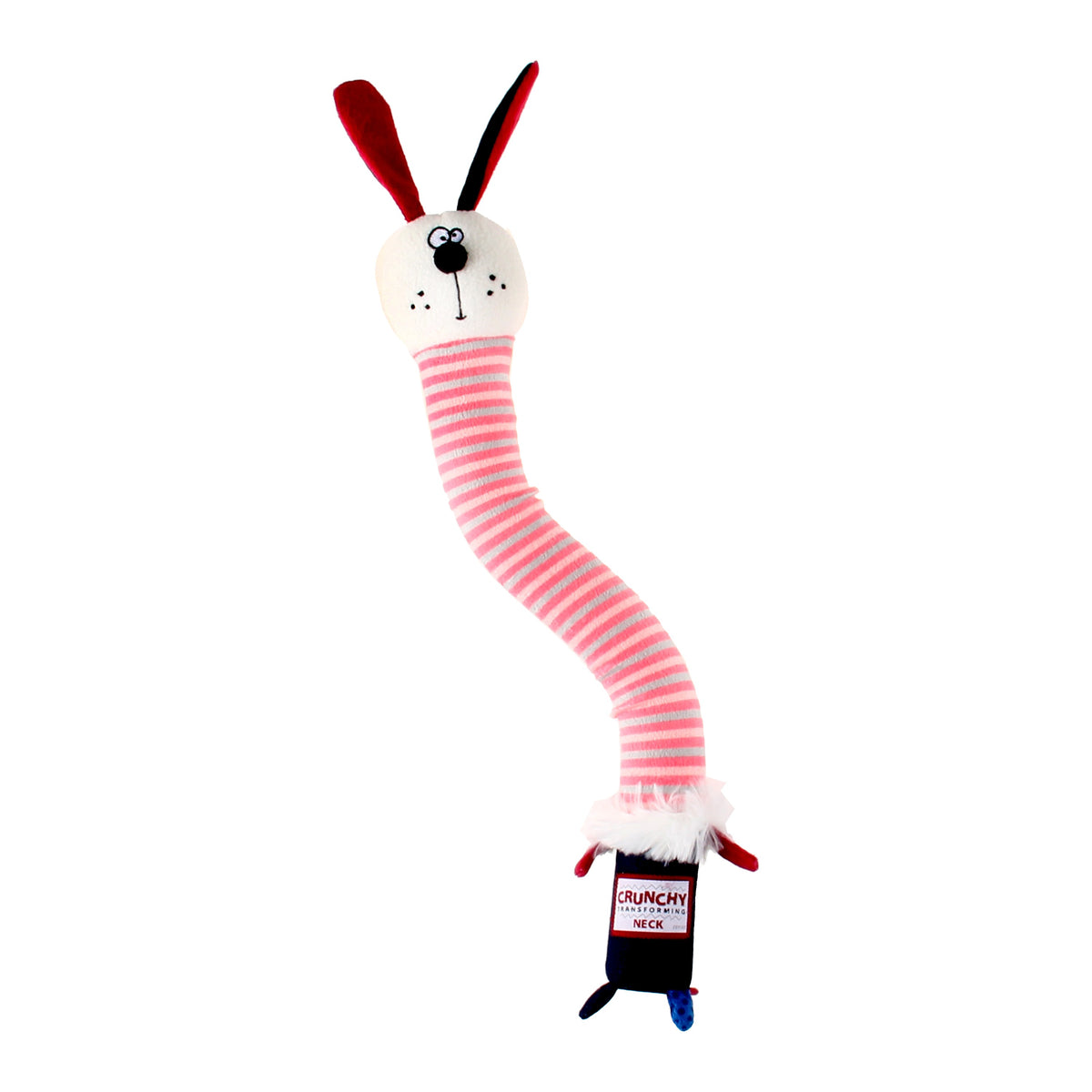 Gigwi | Juguete para perros Crunchy Neck 'felpa Friendz' conejo S con sonido