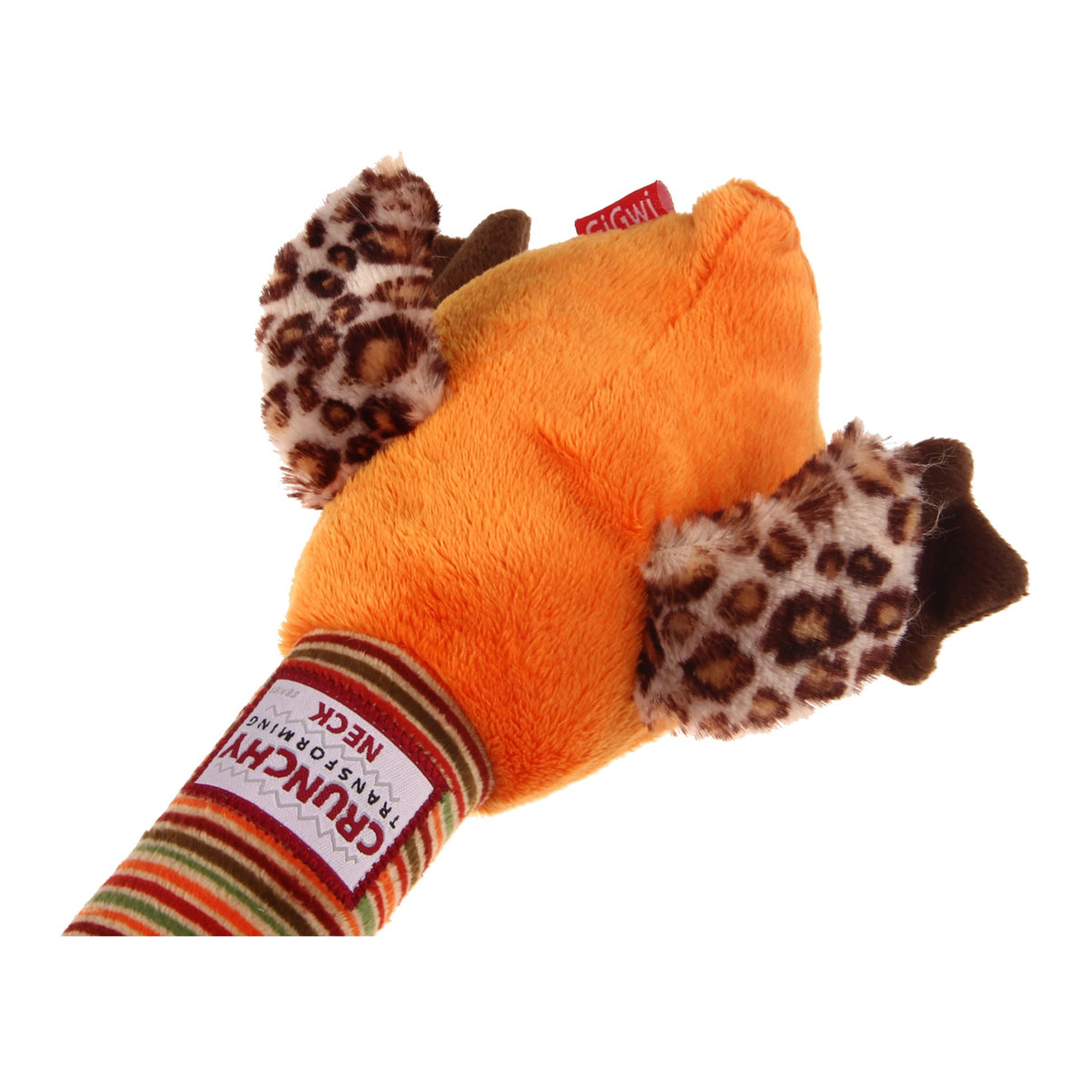 Gigwi | Juguete para perros Crunchy Neck 'felpa Friendz' Pato S con sonido