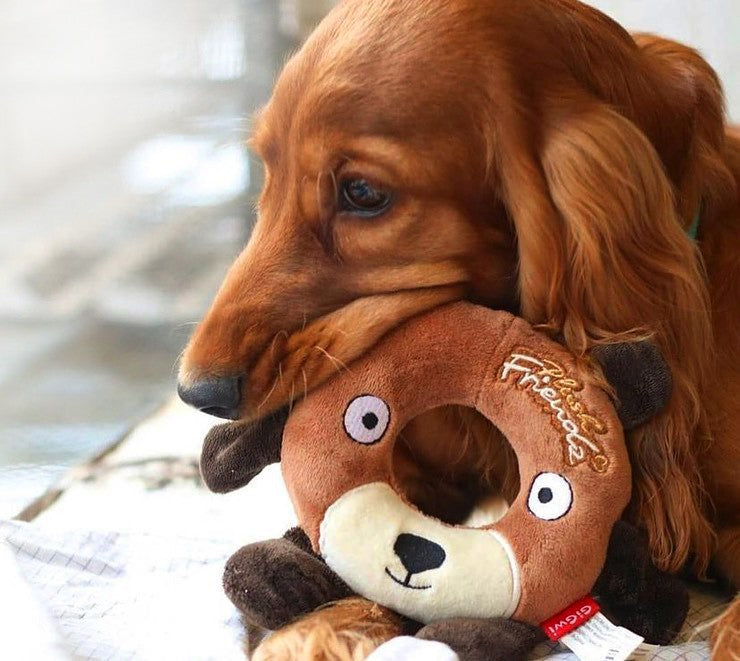 Gigwi | Juguete para perros felpa FRIENDZ OSO DONA