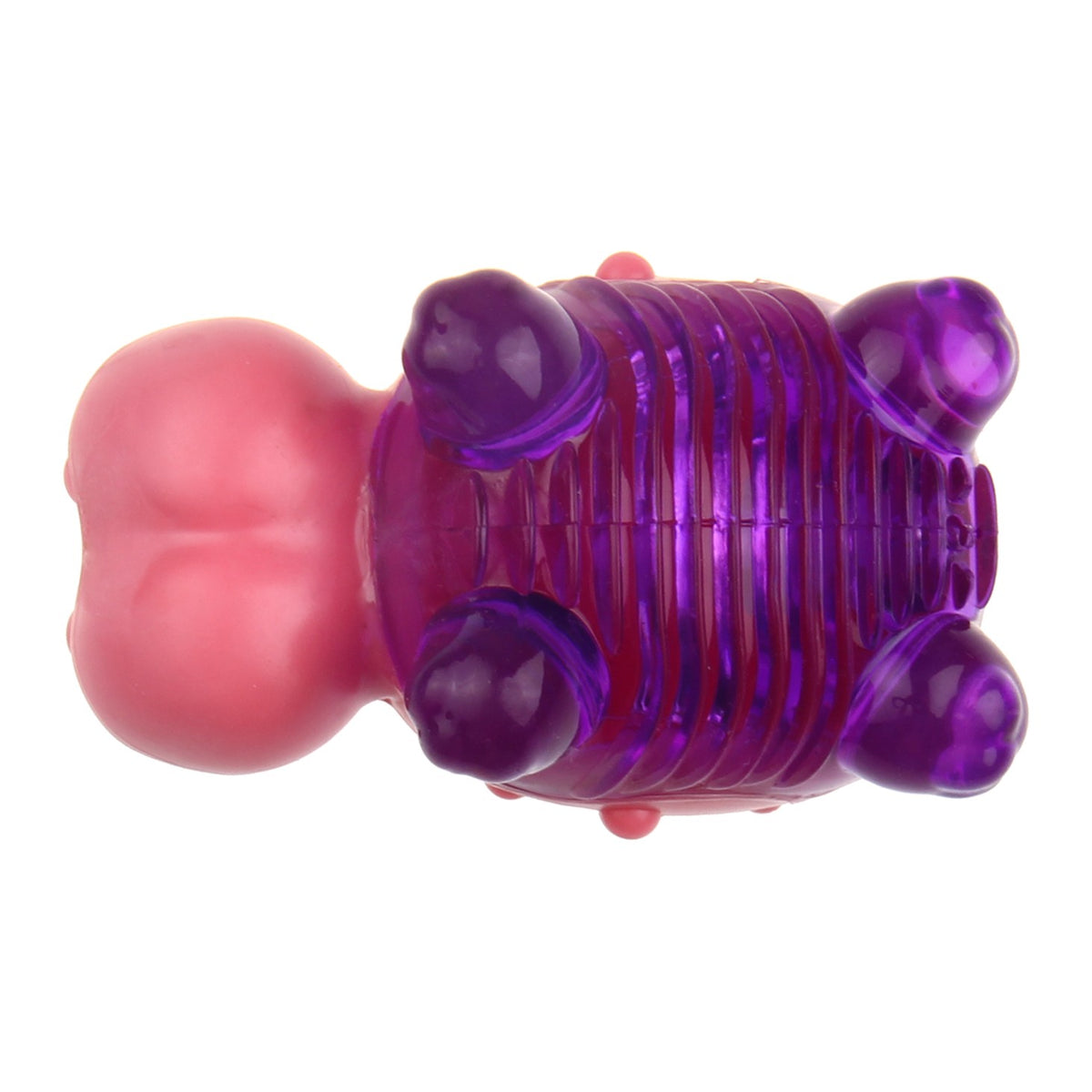 Gigwi | Juguete para perros Juguete cachorro 'Suppa Puppa' Hipopótamo rosado/morado