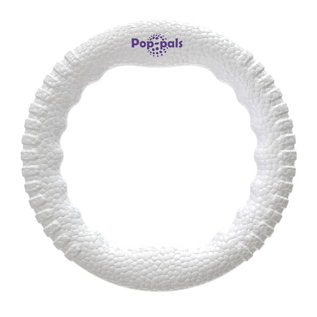 Gigwi | Juguete para perros Pop-Pals resistente aro volador TPU BASF negro material tecnológico