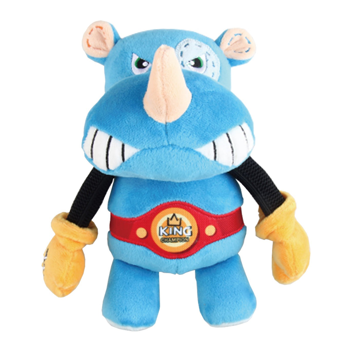 GiGwi Rock Zoo King Boxer rinoceronte · vista frontal