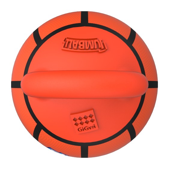 Gigwi Jumball | Pelota de básquet con asa para perros