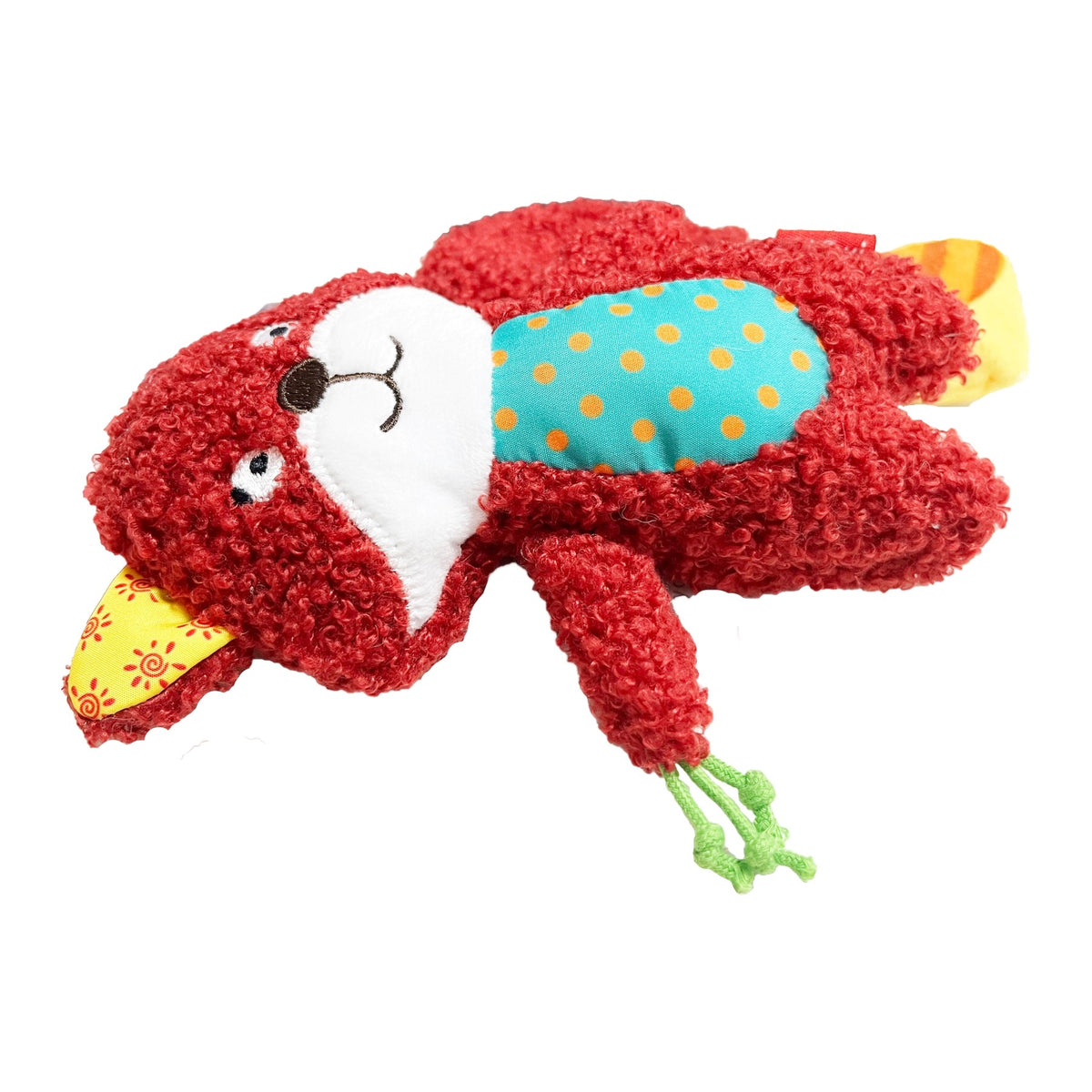 Gigwi Plush Friendz | Juguete ardilla de felpa con papel crujiente para perros