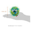 Gigwi Plush Friendz | Pelota de felpa con núcleo de espuma y sonido para perros
