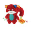 GiGwi Plush Friendz | Juguete ardilla de felpa con papel crujiente para perros — Unidad