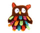 GiGwi Plush Friendz | Juguete búho de felpa con sonido para perros — Unidad