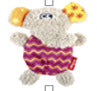 GiGwi Plush Friendz | Juguete elefante de felpa con sonido recargable para perros — Unidad