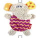 GiGwi Plush Friendz | Juguete elefante de felpa con sonido recargable para perros — Unidad
