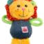 GiGwi Plush Friendz | Juguete león de felpa para perros — Unidad