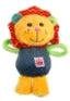 GiGwi Plush Friendz | Juguete león de felpa para perros — Unidad
