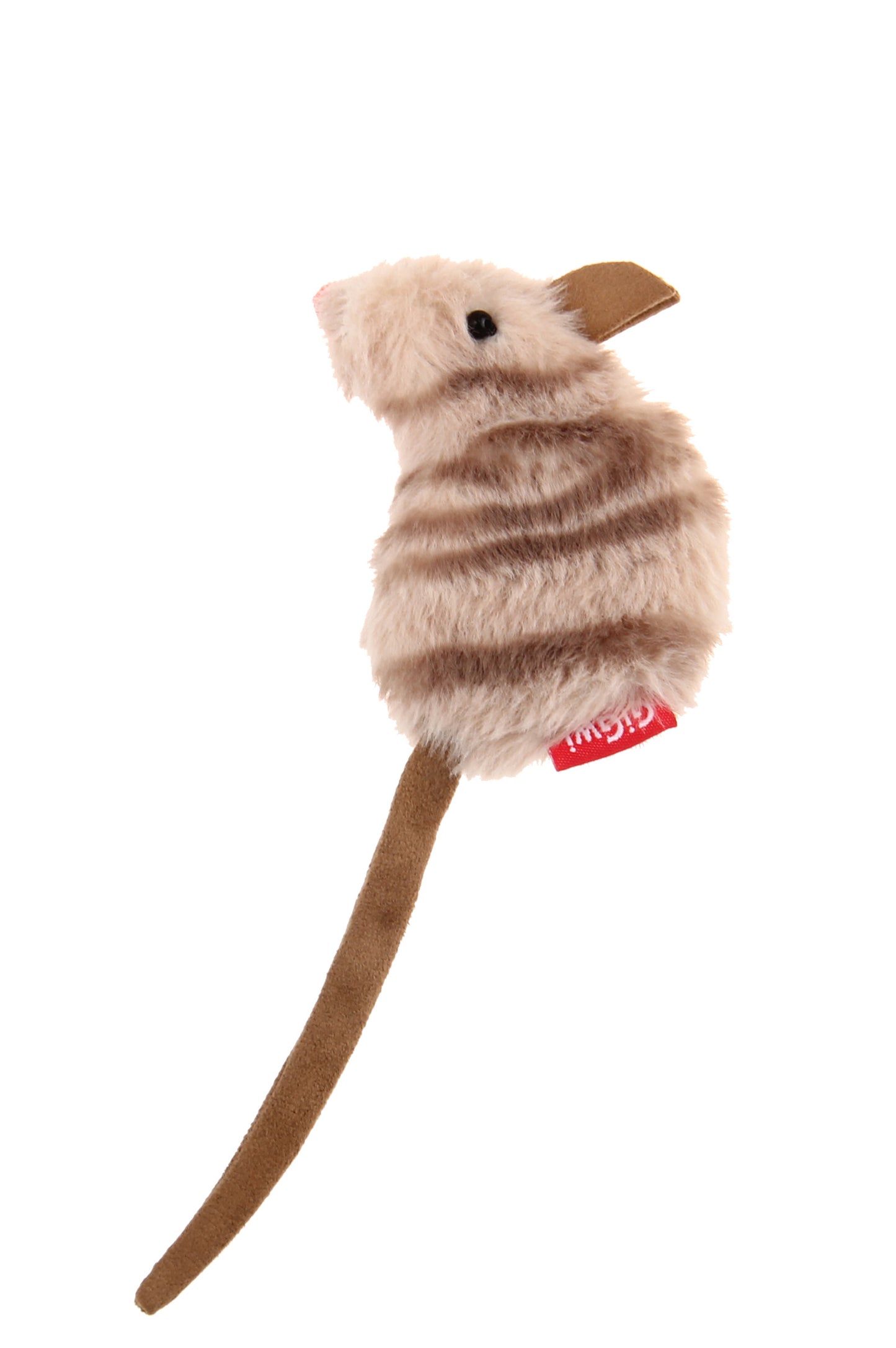 GiGwi Refillable Catnip | Ratón con 3 bolsitas de recambio para gatos — Unidad — vista adicional